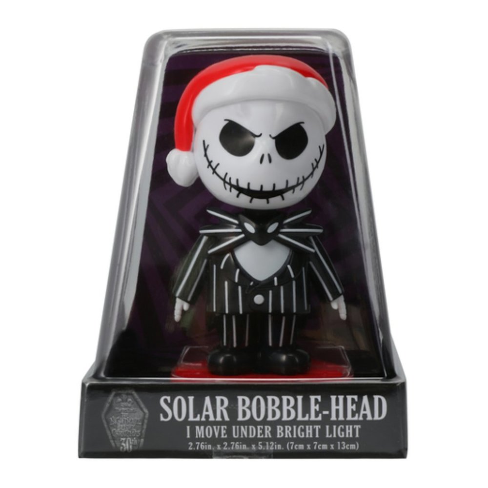 Nightmare Before Christmas Solar Bobble-Head -"Jack" - Picture 1 of 2